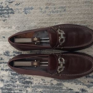 Salvatore Ferragamo Brown Dress Shoes
